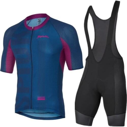 2021 SPIUKful mens cycling jersey Short Sleeve Road Bike MTB Team Bicycle Cycle Clothing 9D gel shorts Maillot ciclismo hombre