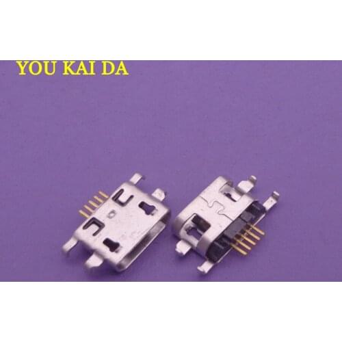 50pcs micro mini USB Charging Socket For OPPO find5 X909/T For CoolPad Y75 Y90 Y60 Y76 Y80 Micro USB Jack