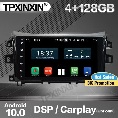 128G Apple Carplay Car Radio 2Din Stereo Receiver Android For Nissan Navara 2016 2017 2018 GPS Navigation Player Audio Head Unit