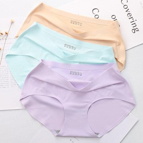 Girls Seamless Panties Teens Briefs Children Underwear Panties for Teenager Student Briefs Soft Underwear Sexy Lingerie