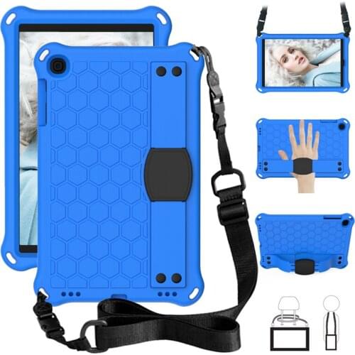 Safe EVA tablet case For Samsung Galaxy Tab A 10.1 2019 SM-T510 SM-T515 10.1 inch Shoulder Strap Shockproof Protective cover