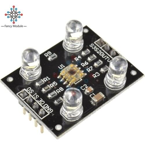 Color recognition sensor TCS230 TCS3200 Color sensor Color recognition module for arduino DIY Module DC 3-5V Input