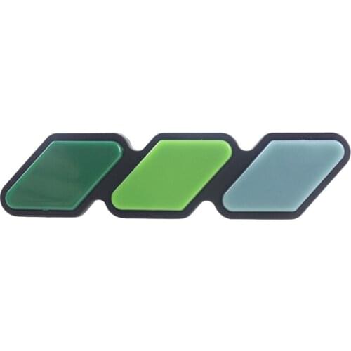 For Toyota Tacoma 4Runner Tri-Color 3 Grille Badge EMBLEM Stickers