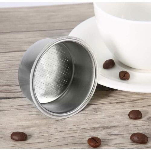 51mm 1/2/4 Cups Filter Replacement Filter Basket For Coffee Dedica Bottomless Machine Portafilter Parts Espresso D6V1