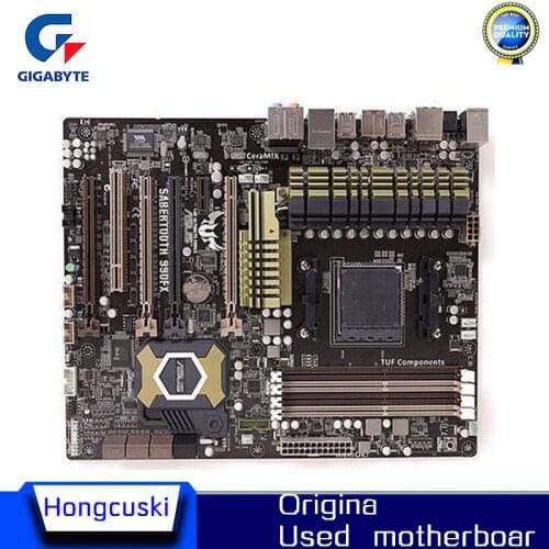 For Asus SABERTOOTH 990FX Desktop Motherboard 990FX Socket Socket AM3 AM3+ DDR3 Original Used Mainboard