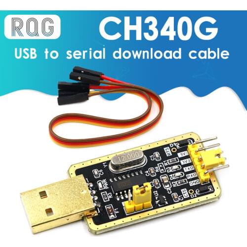 1PCS CH340 module instead of PL2303 , CH340G RS232 to TTL module upgrade USB to serial port in nine Brush small plates