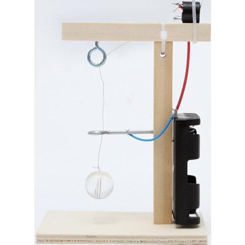 Science and technology production children science experiment educational toy material hand made DIY earthquake alarm equipment