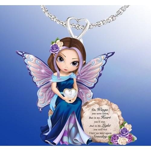 New plane princess necklace cartoon necklace pendant necklace creative necklace wholesale