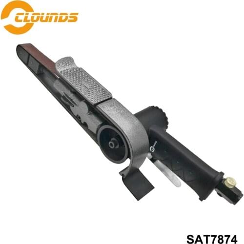 SAT7874 Air Sanding Tools Pneumatic Grinding Machine 13000rpm Air Belt Sander