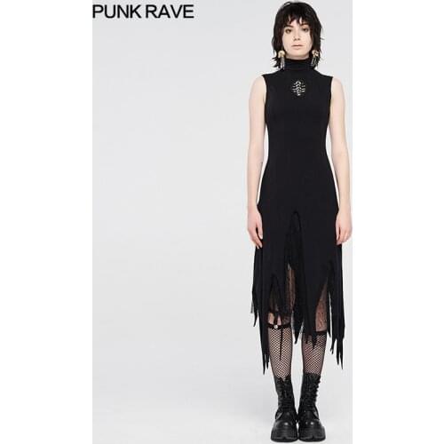 Fashionable Knitted Dresses PUNK RAVE China