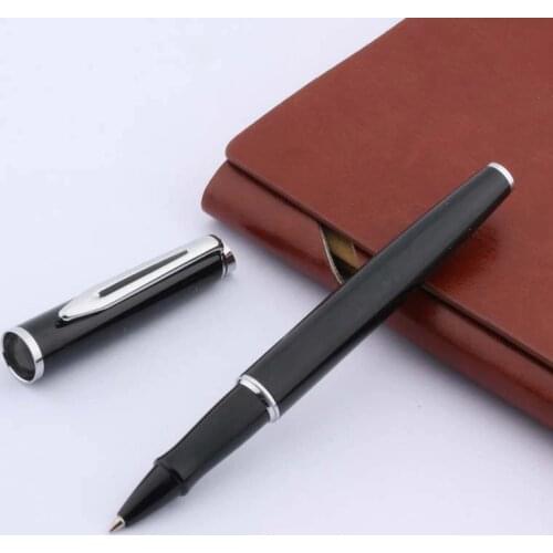 Luxury black Bifurcated arrows classic signature ROLLER ball PEN ballpoint pen switzerland ink pen Stationery Office Supplies