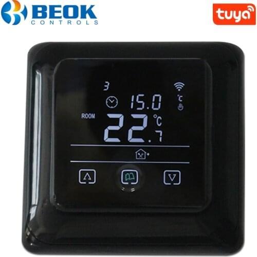 Beok Tuya Smart Gas Boiler Thermostat 220v Wifi Digital Programmable Temperature Controller Works With Google Home