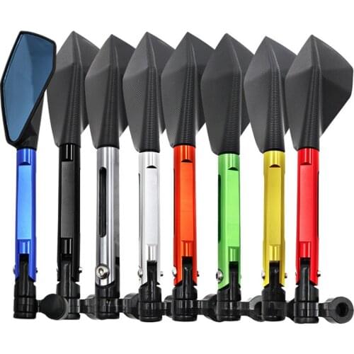 Universal CNC Motorcycle Rearview Side Mirrors For Honda For Suzuki For Yamaha For Kawasaki