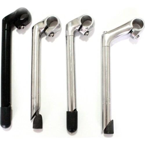 Bicycle Stem BMX City Retro Bike Childrens Bicycle Stem 25.4mm Handlebar 22.2mm-25.4mm Fork 300mm Lady Bicycle Part