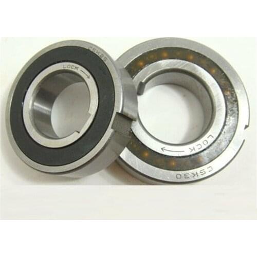 10pcs CSK30PP One Way Clutch Bearing with keyway 30*62*16 mm clutch Freewheel backstop bearings