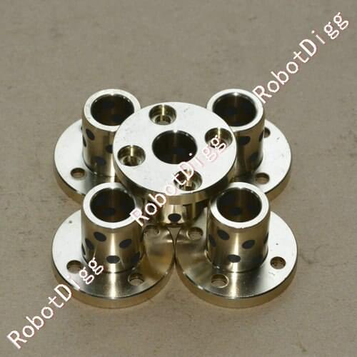 12mm Selfgraphite Flanged Linear Bearing F12UU