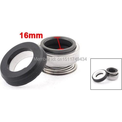 16mm Internal Dia Single Coil Spring Mechanical Shaft Seal 5pcs