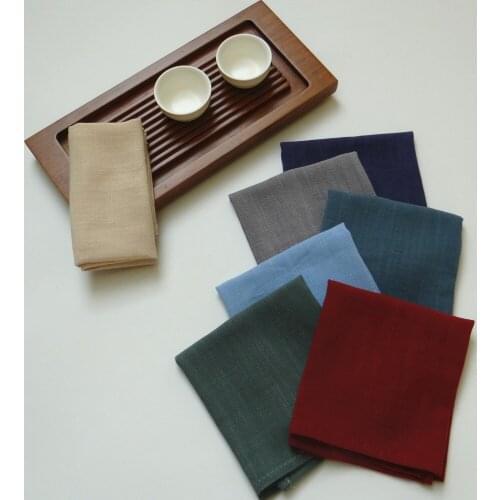 5PCS Home Coffee Clean Towel Bar Cotton and Linen Cleaning Cloth Cafe Professional Match Absorbent Coffee Machine Bar Tea Towel