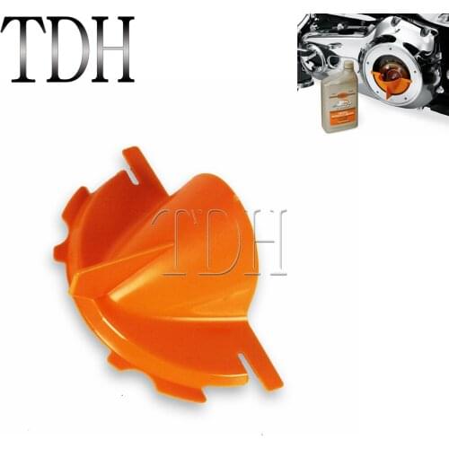 62700015 Motorcycle Primary Case Oil Fill Funnel Orange For 84-00 Evolution 1340 99-05 Dyna 00-06 Softail 99-06 Touring Twin Cam