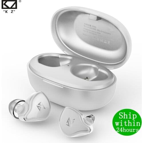 KZ S1/S1D Bluetooth 5.0 Earphones TWS Wireless Touch Control Earphones Dynamic/Hybrid Earbuds Headset Noise Sport kz zsn zsx e10