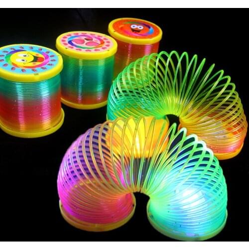 Childrens Toys light-up Elastic rainbow magic creative gifts
