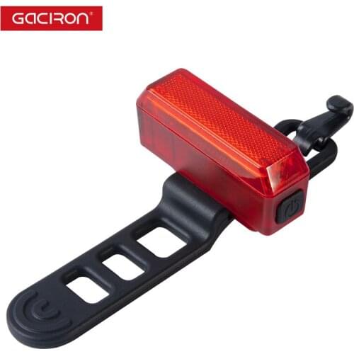 GACIRON Bike Warning Front Light USB Chargeable Smart LED Light Waterproof Bicycle Light MTB Road Riding Lamp Cycling Accessory