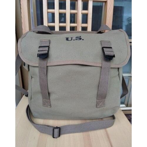 Quality NEW WWII USA ARMY HAVERSACK canvas BACKPACK soldier knapsack equip Bag