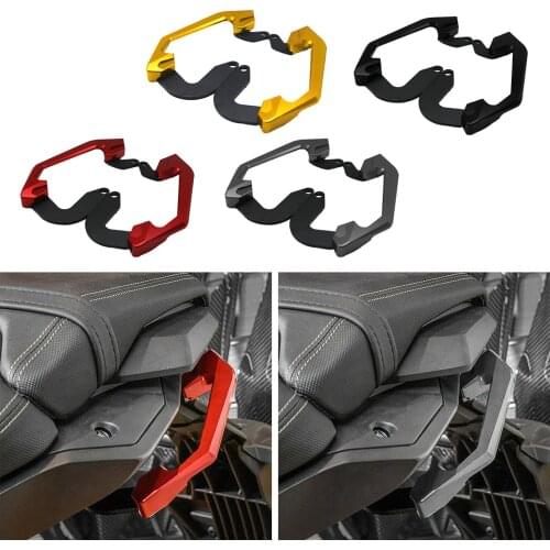 Set of 2 Motorcycle Passenger Rear Seat Handle Pillion Rail Bars Aluminum Kit Fit for HONDA CBR650R Durable Accessories Parts