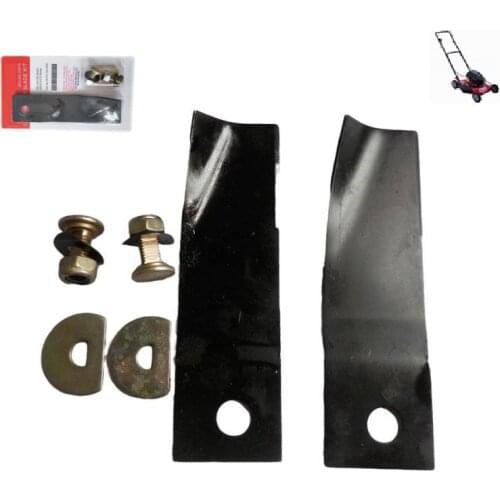 HRJ216 LAWN MOWER BLADE & BOLT SET L170 W50 FOR HONDA GXV160 GXV140 HRU195 SERIES SWING BACK BLADE & BOLTS KIT FREE SHIPPING