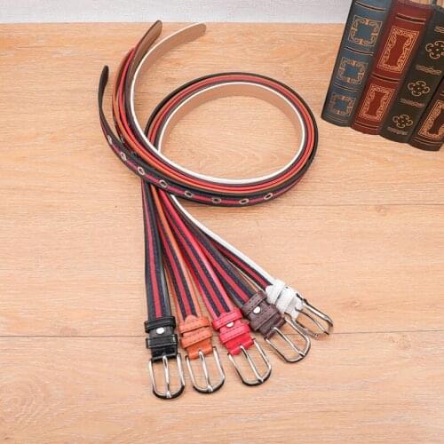 2020 New Korean Belt Casual Pin Buckle Belt Youth Men Womens Universal Belt