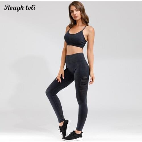 Workout clothes for women yoga set 2pcs gym clothing seamless gym set workout yoga clothes sport leggings sport women fitness