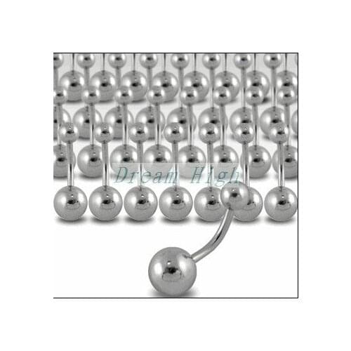 Free Shipping Navel piercing Belly ring 316L surgical steel fashion Body piercing Jewelry 100pcs/lot Promotional Gift