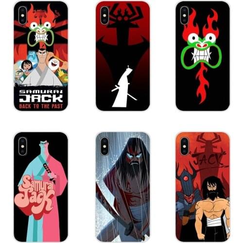 For Huawei G7 G8 P7 P8 P9 P10 P20 P30 Lite Mini Pro P Smart Plus 2017 2018 2019 Samurai Jack TV Show TPU Transparent Shell Cases