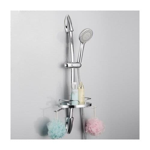 Stainless steel & ABS chrome new design sliding bar shower bar & shower head holder bathroom shower slide bar