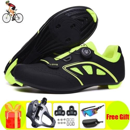 Road Cycling Shoes Sapatilha Ciclismo Sneakers Men Women Ultra-light Breathable Pedals Bike Sneakers Racing Sport Shoes