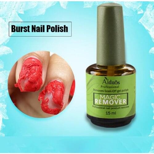 Gel Polish Remover Magic Remover Nails Semi-permanent Uv Varnish Gel Remover Varnish For Removing Gel Removal Wraps 15ml/8ml