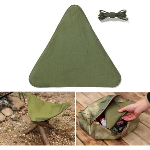 Tactical Chair Ultralight Folding Superhard High Load Outdoor Camping Chair Portable Hiking Picnic Seat Fishing Hunting Stool