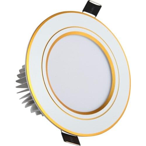 Downlight Recessed Spotlight Ultra-thin 3w Living Room Aisle Office Ceiling Light Hole Downlight