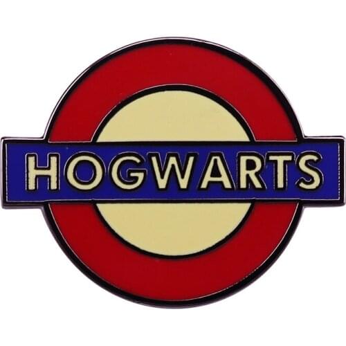 Magic school brooch cool pop jackets backpack accessory