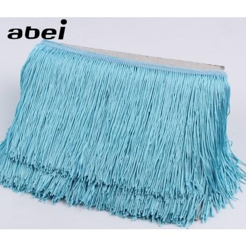 1Yard 15cm wide Tassel Fringe Lace Trims DIY Sewing Apparel Accessories Handmade lace ribbon