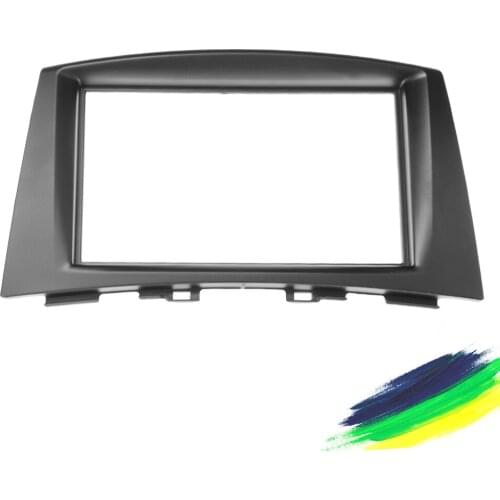 Car Radio Fascia Frame Pane for 2012-2016 Suzuki Swift Double Din DVD CD Stereo Panel Kit Fitting Cover Frame DVD Player