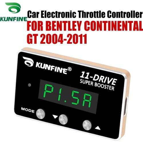 KUNFINE Car Electronic Throttle Controller Racing Accelerator Potent Booster For BENTLEY CONTINENTAL GT 2004-2011 Tuning Parts