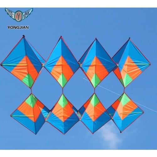 Free china large 3D trainer girls flying toy diamond 2016 new Weifang kite three-dimensional adult kites single line cerf volant