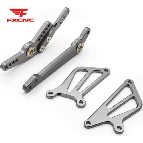 For Honda CBR1000RR CBR 1000RR 2004-2007 CNC Aluminum Alloy Motorcycle Rearset Footrest Footpeg Pedal Rearset Part Accessories
