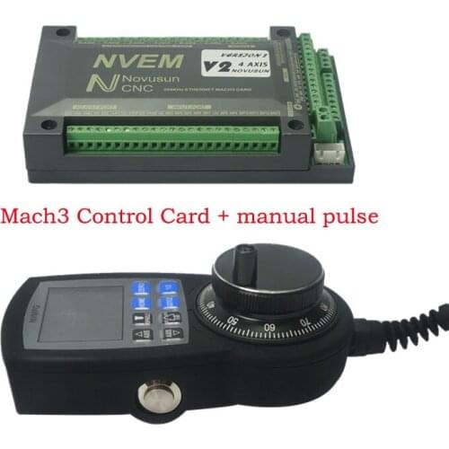 CNC Motion Control Card Ethernet interface with Mach3 hand wheel manual pulse