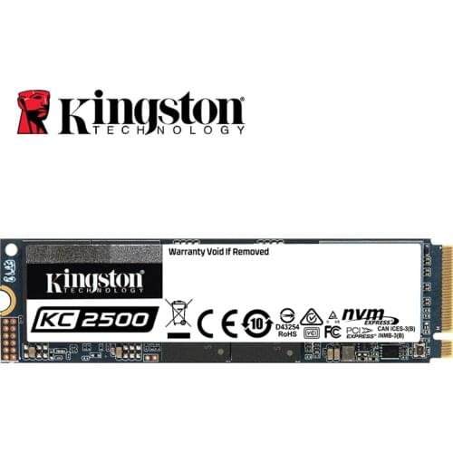 Kingston SSD M2 250GBGB KC2500 PCle M.2 2280 500GB Internal Solid State Drive Disk NVMe PCIe HDD for Computer SSD Latest