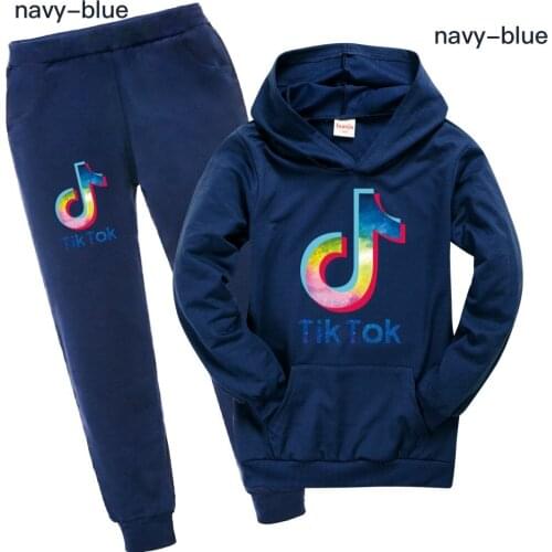 Boys Spring Clothing Sets Kids Boys Suit Sets Children Letter Printing Hoodie + Pants 2pcs Teenager Clothing Set 3-16years