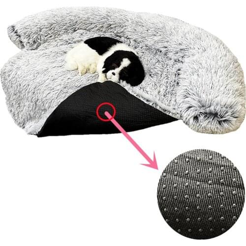 Washable Rug Warm Cat Bed Mat For Couches Car Floor Protector Pet Dog Mat Sofa Dog Bed Thickened Soft Pad Blanket Cushion Home