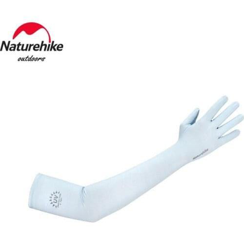 Naturehike Full Finger Sun Protection Oversleeve Outdoor Cycling and Driving Ice Feeling Men and Women Arm Sleeves