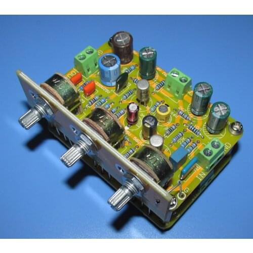 Full germanium tube midrange presence negative feedback tone board JCDQ167H, volume control right balance control